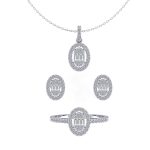 0.95 Karat 3’lü Pırlanta Set