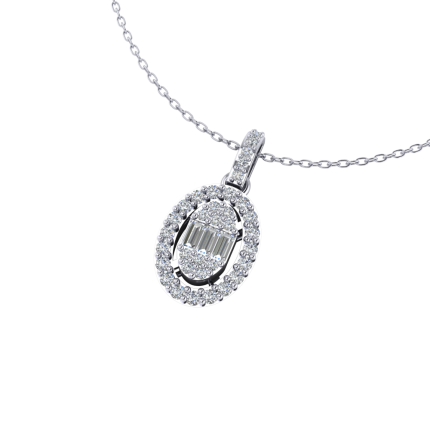 0.26 Karat Pırlanta Kolye