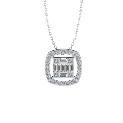 0.42 Karat Pırlanta Kolye