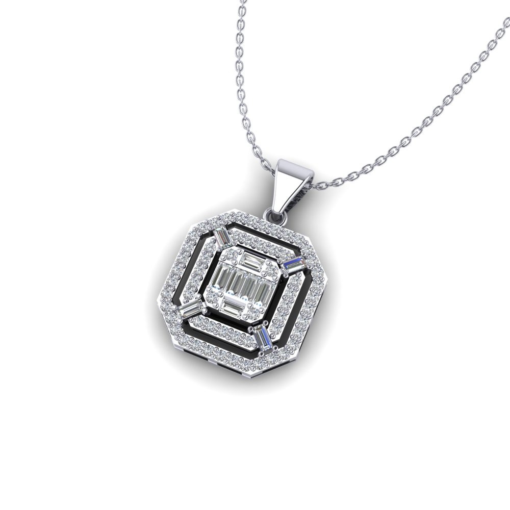 imgi_27_6728a772aeae7-32581-1 0.73 Karat Pırlanta Baget Kolye - Görsel 1