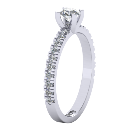 0.77 Pırlanta Yüzük