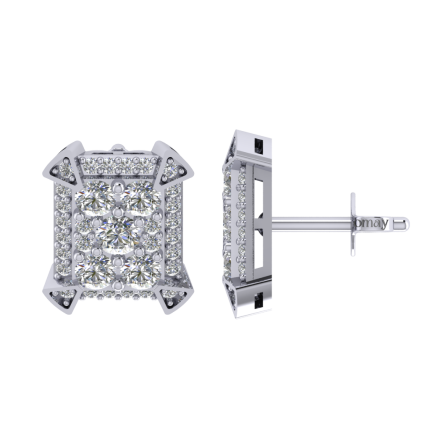 1.47 Karat Pırlanta Küpe