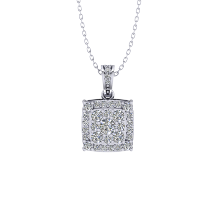 0.50 Karat Pırlanta Kolye