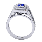 0.66 Renkli Taşlı Yüzük