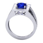 2.10 Renkli Pırlanta Yüzük - Görsel 3