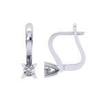 0.27 Karat Pırlanta Küpe