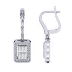 0.94 Karat Pırlanta Küpe