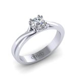 0,50 Tektaş Pırlanta Yüzük