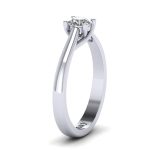 0.40 Tektaş Pırlanta Yüzük - Görsel 3