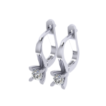 0.27 Karat Pırlanta Küpe - Görsel 3