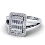 0.47 Baget Pırlanta Yüzük - Görsel 3