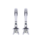 0.27 Karat Pırlanta Küpe - Görsel 2