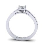 0.23 Baget Pırlanta Yüzük - Görsel 3