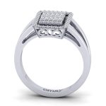 0.47 Baget Pırlanta Yüzük - Görsel 4