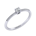 0.23 Pırlanta Yüzük - Görsel 3