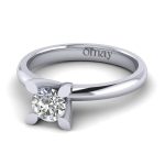 0,49 Tektaş Pırlanta Yüzük - Görsel 3