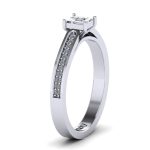 0.23 Baget Pırlanta Yüzük - Görsel 5