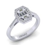 0.61 Pırlanta Tamtur Yüzük - Görsel 3