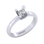 0.47 Tektaş Pırlanta Yüzük - Görsel 4