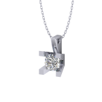 0.47 Karat Pırlanta Kolye