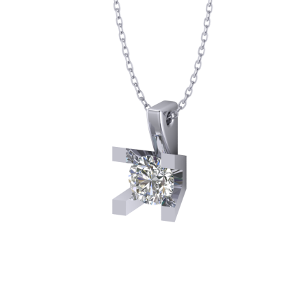 0.47 Karat Pırlanta Kolye