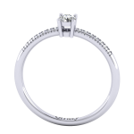 0.23 Pırlanta Yüzük - Görsel 2