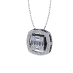 0.42 Karat Pırlanta Kolye - Görsel 3