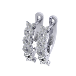 0.63 Karat Pırlanta Küpe - Görsel 2