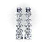 0.71 Karat Pırlanta Küpe - Görsel 2