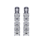 0.63 Karat Pırlanta Küpe - Görsel 3