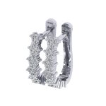 0.71 Karat Pırlanta Küpe - Görsel 3