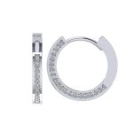 0.59 Karat Pırlanta Küpe - Görsel 3