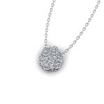 0.58 Karat Pırlanta Kolye - Görsel 3