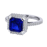 2.27 Renkli Pırlanta Yüzük - Görsel 2