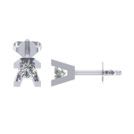 0.48 Karat Pırlanta Küpe - Görsel 2