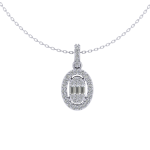 0.26 Karat Pırlanta Kolye - Görsel 2