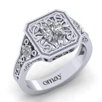 0.83 Özel Tasarım Yüzük - Görsel 2