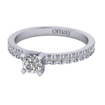 0.77 Pırlanta Yüzük - Görsel 2