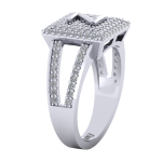 0.74 Pırlanta Harfli Taşlı Yüzük - Görsel 2