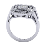 0.73  Baget Pırlanta Yüzük - Görsel 2