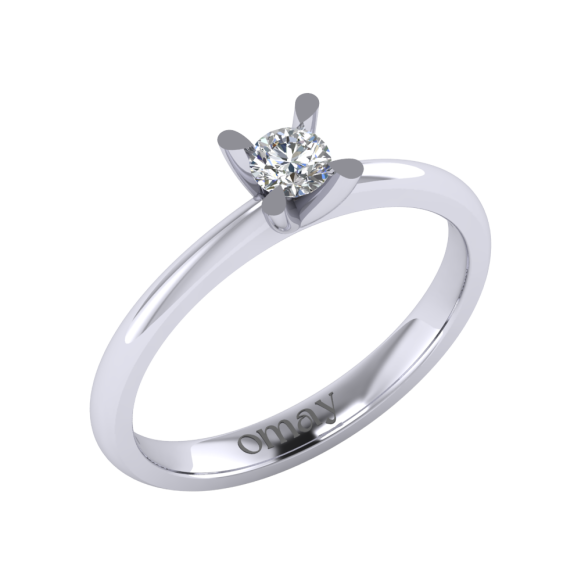 imgi_91_67c0458f3fe39-67c0458f44637 0.20 Pırlanta Yüzük - Görsel 1