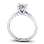 0.50 Tektaş Pırlanta Yüzük - Görsel 3