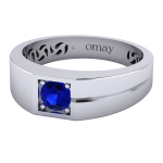 Safir 0.50 Pırlanta Yüzük - Görsel 3