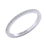 0.26 Pırlanta Yarımtur Yüzük