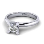 0.50 Tektaş Pırlanta Yüzük - Görsel 4