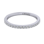 0.26 Pırlanta Yarımtur Yüzük - Görsel 4