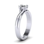 0,50 Tektaş Pırlanta Yüzük - Görsel 4